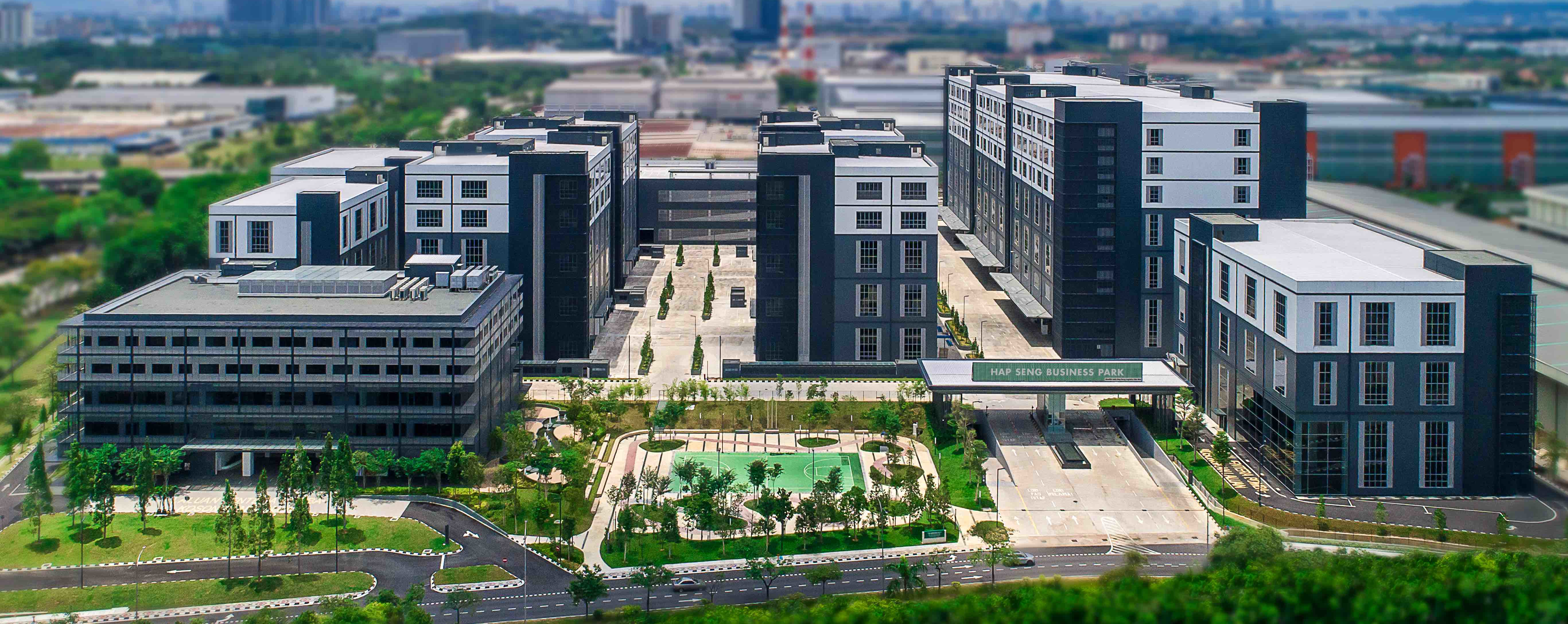 Hap Seng Business Park Aerial View